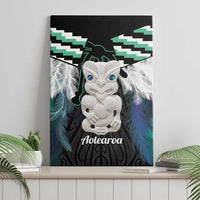 Aotearoa Korowai Motif Canvas Wall Art Hei Tiki Poutama Maori Pattern LT14 - Polynesian Pride