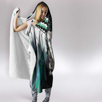 Aotearoa Korowai Motif Hooded Blanket Hei Tiki Poutama Maori Pattern LT14 - Polynesian Pride