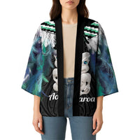 Aotearoa Korowai Motif Kimono Hei Tiki Poutama Maori Pattern - Polynesian Pride