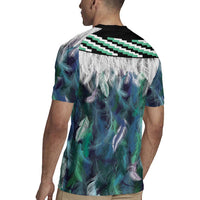 Aotearoa Korowai Motif Rugby Jersey Hei Tiki Poutama Maori Pattern