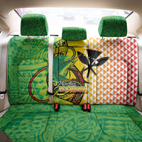 Hawaii Blue Marlin Fishing Back Car Seat Cover Hawaiian Kanaka Kakau Reggae LT14 - Polynesian Pride
