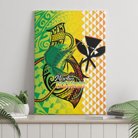 Hawaii Blue Marlin Fishing Canvas Wall Art Hawaiian Kanaka Kakau Reggae LT14 - Polynesian Pride