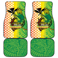 Hawaii Blue Marlin Fishing Car Mats Hawaiian Kanaka Kakau Reggae LT14 - Polynesian Pride