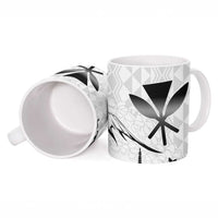 Japan And Hawaii Ceramic Mug Sakura Koi Fish Hawaiian Lei Kanaka LT14 - Polynesian Pride