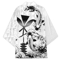Japan And Hawaii Kimono Sakura Koi Fish Hawaiian Lei Kanaka - Polynesian Pride