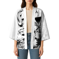 Japan And Hawaii Kimono Sakura Koi Fish Hawaiian Lei Kanaka - Polynesian Pride