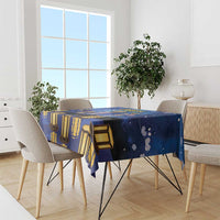 Japan Obon Festival Tablecloth Sakura Lanterns With Bon Dance LT14 - Polynesian Pride