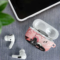 Personalised Japan Samurai Warrior AirPods Case Japanese Cherry Blossom Polynesian Pattern LT14 - Polynesian Pride