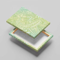 Baby Green Gradient Polynesia Canvas Wall Art Hawaiian Tribal Hammerhead Shark Tattoo LT14 - Polynesian Pride