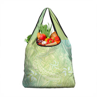 Baby Green Gradient Polynesia Grocery Bag Hawaiian Tribal Hammerhead Shark Tattoo LT14 1-pack One Size Baby Green - Polynesian Pride
