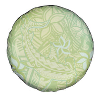 Baby Green Gradient Polynesia Spare Tire Cover Hawaiian Tribal Hammerhead Shark Tattoo LT14 - Polynesian Pride