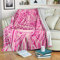 Beige Gradient Polynesia Blanket Hawaiian Tribal Hammerhead Shark Tattoo LT14 Beige - Polynesian Pride