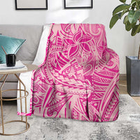 Beige Gradient Polynesia Blanket Hawaiian Tribal Hammerhead Shark Tattoo LT14 - Polynesian Pride