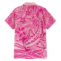 Beige Gradient Polynesia Family Matching Puletasi and Hawaiian Shirt Hawaiian Tribal Hammerhead Shark Tattoo LT14 - Polynesian Pride