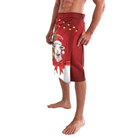 Personalized New Zealand Sheep Christmas Lavalava Hipi Meri Kirihimete Silver Fern Xmas Tree - Polynesian Pride