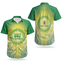 Cook Islands 682 Couples Matching Off Shoulder Maxi Dress and Hawaiian Shirt Kuki 'Airani Area Code Proud LT14 - Polynesian Pride