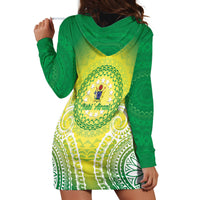 Cook Islands 682 Hoodie Dress Kuki 'Airani Area Code Proud LT14 - Polynesian Pride