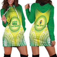 Cook Islands 682 Hoodie Dress Kuki 'Airani Area Code Proud LT14 - Polynesian Pride