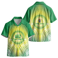 Cook Islands 682 Kid Hawaiian Shirt Kuki 'Airani Area Code Proud LT14 - Polynesian Pride