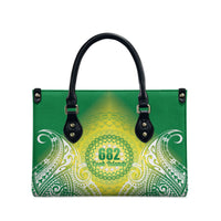 Cook Islands 682 Leather Bag Kuki 'Airani Area Code Proud LT14 - Polynesian Pride