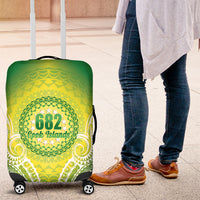 Cook Islands 682 Luggage Cover Kuki 'Airani Area Code Proud LT14 Green - Polynesian Pride
