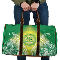 Cook Islands 682 Travel Bag Kuki 'Airani Area Code Proud LT14 Green - Polynesian Pride