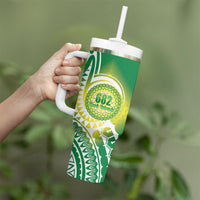 Cook Islands 682 Tumbler With Handle Kuki 'Airani Area Code Proud LT14 - Polynesian Pride