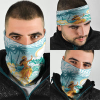 Ura Cook Islands Neck Gaiter Kuki 'Airani Traditional Dance Tropical Vibes LT14 - Polynesian Pride