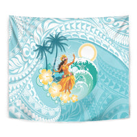 Ura Cook Islands Tapestry Kuki 'Airani Traditional Dance Tropical Vibes LT14 - Polynesian Pride