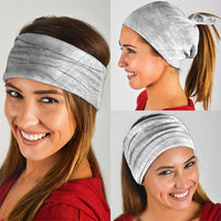 Peniamina Gospel Day Niue Neck Gaiter Cross Dove Hiapo Pattern White LT14 - Polynesian Pride