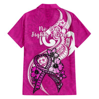 Polynesia Breast Cancer Awareness Hawaiian Shirt Think Pink Polynesian Ribbon White Version LT14 - Polynesian Pride