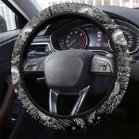 Hawaii Christmas Steering Wheel Cover Tropical Style With Coat Of Arms