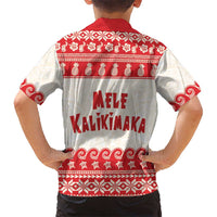 Red Mele Kalikimaka Hawaii Hawaiian Shirt Funny Ho Ho Ho Santa Shaka LT14 - Polynesian Pride