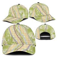 Green Palaka Hawaii Leis Classic Cap Hawaiian-plaid Elegant Tropical Vibes LT14 - Polynesian Pride