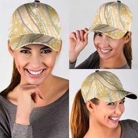 Yellow Palaka Hawaii Leis Classic Cap Hawaiian-plaid Elegant Tropical Vibes LT14 - Polynesian Pride