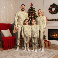 Yellow Palaka Hawaii Leis Christmas Pajama Set Hawaiian-plaid Elegant Tropical Vibes LT14 - Polynesian Pride