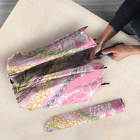 Pink Palaka Hawaii Leis Umbrella Hawaiian-plaid Elegant Tropical Vibes LT14 - Polynesian Pride