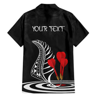 Personalised New Zealand Darts Hawaiian Shirt Aotearoa Maori Fern Bring It On LT14 - Polynesian Pride