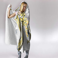 Personalised Aloha Hawaii Niihau Island Hooded Blanket Forbidden Isle Map Shell Lei LT14 - Polynesian Pride