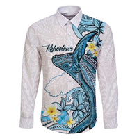 Personalised Aloha Hawaii Kahoolawe Island Family Matching Short Sleeve Bodycon Dress and Hawaiian Shirt Target Isle Map With Humpback Whale