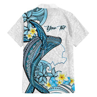 Personalised Aloha Hawaii Kahoolawe Island Hawaiian Shirt Target Isle Map With Humpback Whale LT14 - Polynesian Pride