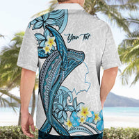 Personalised Aloha Hawaii Kahoolawe Island Hawaiian Shirt Target Isle Map With Humpback Whale LT14 - Polynesian Pride