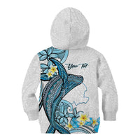 Personalised Aloha Hawaii Kahoolawe Island Kid Hoodie Target Isle Map With Humpback Whale