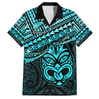 Personalised Matariki New Zealand Hawaiian Shirt Maori New Year Tiki Turquoise Version LT14 Turquoise - Polynesian Pride