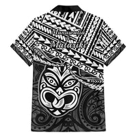 Matariki New Zealand Hawaiian Shirt Maori New Year Tiki Black Version LT14 - Polynesian Pride
