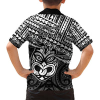 Matariki New Zealand Hawaiian Shirt Maori New Year Tiki Black Version LT14 - Polynesian Pride