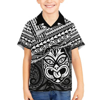 Personalised Matariki New Zealand Hawaiian Shirt Maori New Year Tiki Black Version LT14 - Polynesian Pride