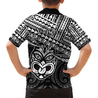 Personalised Matariki New Zealand Hawaiian Shirt Maori New Year Tiki Black Version LT14 - Polynesian Pride