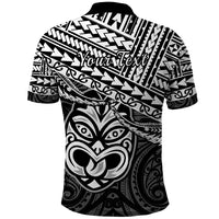 Custom Matariki New Zealand Polo Shirt Maori New Year Tiki Black Version LT14