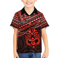Matariki New Zealand Hawaiian Shirt Maori New Year Tiki Red Version LT14